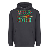 Wild Chıld Serape Sunflower And Gemstone With Arrow Heavyweight Hoodie | Teevron