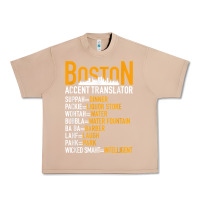 Burro wicked smaht boston accent translator bostonians gifts shirt Urban Heavy Tee - FloraArt