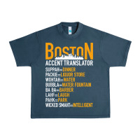 Midnight Navy wicked smaht boston accent translator bostonians gifts shirt Urban Heavy Tee - FloraArt