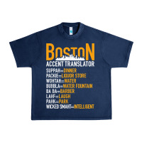 Navy wicked smaht boston accent translator bostonians gifts shirt Urban Heavy Tee - FloraArt