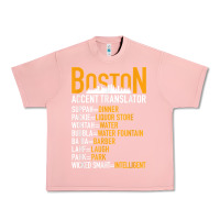 Salmon wicked smaht boston accent translator bostonians gifts shirt Urban Heavy Tee - FloraArt
