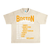 Sandshell wicked smaht boston accent translator bostonians gifts shirt Urban Heavy Tee - FloraArt