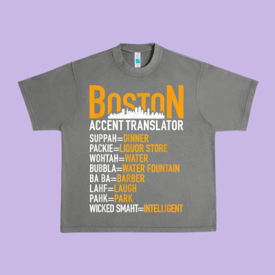Wicked Smaht Boston Accent Translator Bostonians Gifts Shirt Urban Heavy Tee Designed By Floraart