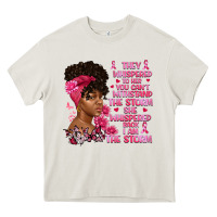 Cream They whispered to her you can't withstand the Heavy Core Tee - Artiststas