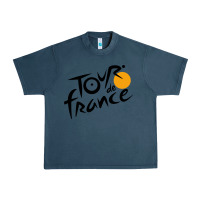 Midnight Navy tour de france cycling Urban Heavy Tee - ArtMosaic