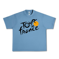 Pebble Blue tour de france cycling Urban Heavy Tee - ArtMosaic