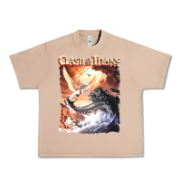 Burro Clash of the Titans (Transparent) Urban Heavy Tee - ArtMosaic
