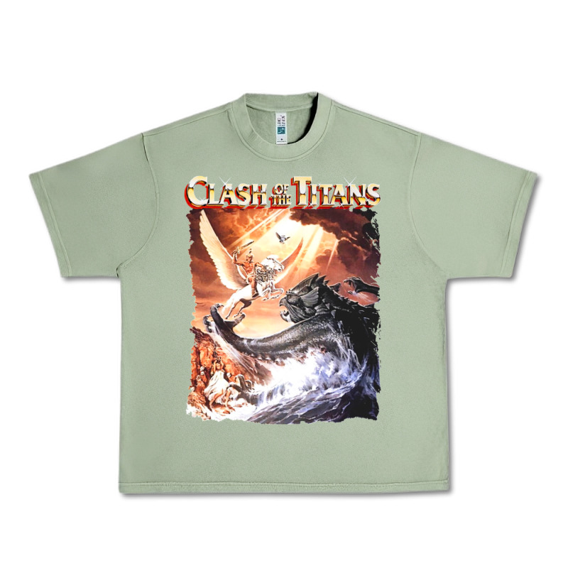 Clash Of The Titans (transparent) Urban Heavy Tee by ArtMosaic | Teevron