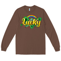 Chestnut Lucky St. Patrick's Day Long Sleeve Tee - HowdyJamesFarm