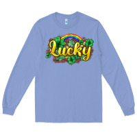 Colony Blue Lucky St. Patrick's Day Long Sleeve Tee - HowdyJamesFarm