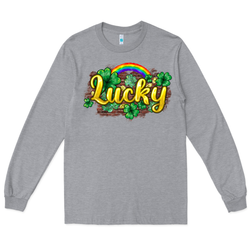 Lucky St. Patrick's Day Long Sleeve Tee by HowdyJamesFarm | Teevron