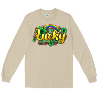 Mushroom Lucky St. Patrick's Day Long Sleeve Tee - HowdyJamesFarm