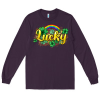 Plum Lucky St. Patrick's Day Long Sleeve Tee - HowdyJamesFarm