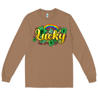 Toasted Coconut Lucky St. Patrick's Day Long Sleeve Tee - HowdyJamesFarm
