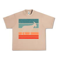 Burro goat goats retro style vintage 140 goat lover Urban Heavy Tee - ArtMosaic