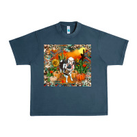 Midnight Navy Fall baby cow Urban Heavy Tee - RanaPortraitStore