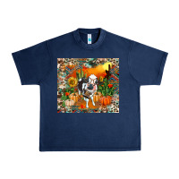 Navy Fall baby cow Urban Heavy Tee - RanaPortraitStore