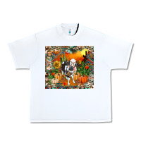 White Fall baby cow Urban Heavy Tee - RanaPortraitStore