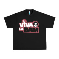 Black viva la bam Urban Heavy Tee - ArtMosaic