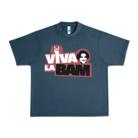 Midnight Navy viva la bam Urban Heavy Tee - ArtMosaic