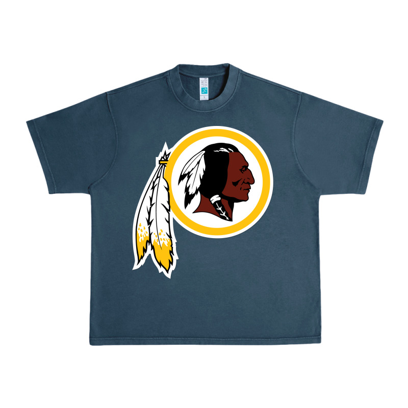 The Indian Red Skins Clasic Urban Heavy Tee by ArtMosaic | Teevron
