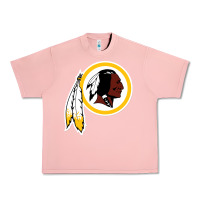 Salmon the indian red skins clasic Urban Heavy Tee - ArtMosaic