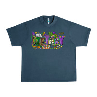 Midnight Navy dietary mardi gras Urban Heavy Tee - CowGirlArtShop