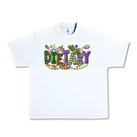 White dietary mardi gras Urban Heavy Tee - CowGirlArtShop