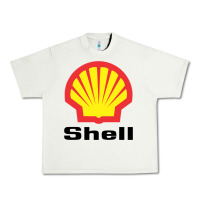 Pistachio Copy of shell gasoline Urban Heavy Tee - ArtMosaic