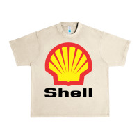 Sandshell Copy of shell gasoline Urban Heavy Tee - ArtMosaic