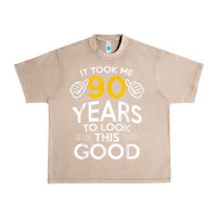French Oak 90th Birthday Gift Took Me 90 Years 90 Year Old Urban Heavy Tee - trangStudio