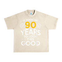Sandshell 90th Birthday Gift Took Me 90 Years 90 Year Old Urban Heavy Tee - trangStudio
