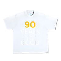 White 90th Birthday Gift Took Me 90 Years 90 Year Old Urban Heavy Tee - trangStudio