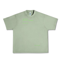 Oil Green The Matrix Everything Has A Beginning Green Font Urban Heavy Tee - ArtMosaic