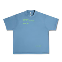 Pebble Blue The Matrix Everything Has A Beginning Green Font Urban Heavy Tee - ArtMosaic