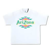 White arizona tea Urban Heavy Tee - ArtMosaic