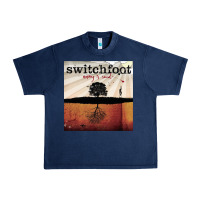 Navy Switchfoot nothing is sound Urban Heavy Tee - ArtMosaic