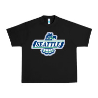 Black seattle thunderbirds, Urban Heavy Tee - ArtMosaic