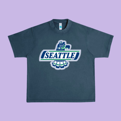Seattle Thunderbirds, Urban Heavy Tee Designed By Artmosaic