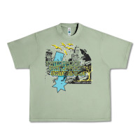 Oil Green switchfoot merch Urban Heavy Tee - ArtMosaic