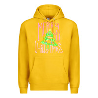 Lemon Merry Neon Christmas Premium Hoodie - CowhideDigitalArt