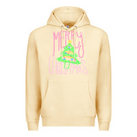 Pina Colada Merry Neon Christmas Premium Hoodie - CowhideDigitalArt