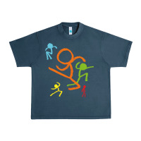Midnight Navy alan becker gaming gift Urban Heavy Tee - ArtMosaic