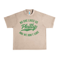 French Oak philly no one likes us and we don't care green text tank top Urban Heavy Tee - ArtMosaic