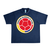 Navy colombia Urban Heavy Tee - ArtMosaic