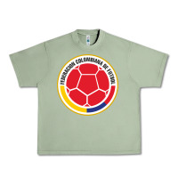 Oil Green colombia Urban Heavy Tee - ArtMosaic