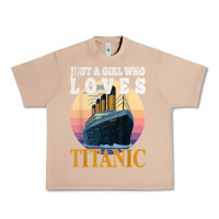 Burro ship just a girl who loves titanic boat titanic girls woman t shirt Urban Heavy Tee - ArtMosaic