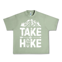 Oil Green take hike Urban Heavy Tee - ArtMosaic