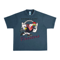 Midnight Navy roosters-sydney city Classic Urban Heavy Tee - ArtMosaic