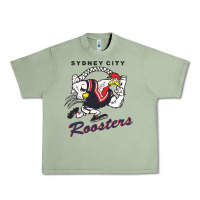 Oil Green roosters-sydney city Classic Urban Heavy Tee - ArtMosaic